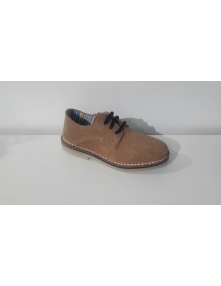 ZAPATO NIÑO AXTA PIEL SERRAJE COMBINADO 1720