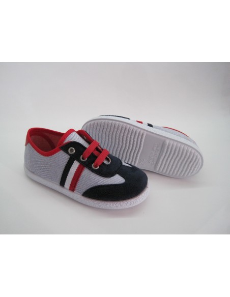 DEPORTIVO LONA NIÑO TOKOLATE COMBINADO 2135-01