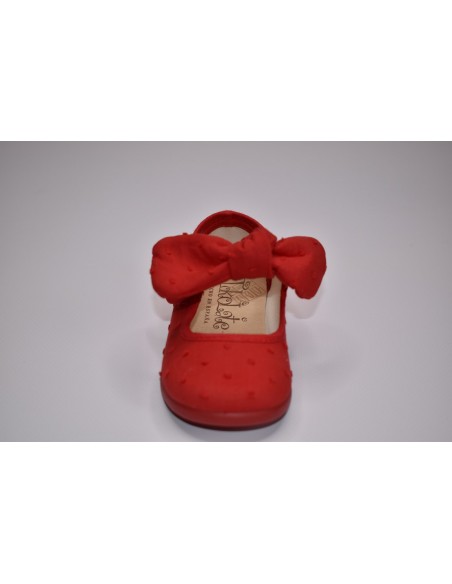 MERCEDITA NIÑA PLUMETI ROJO 1208-11R