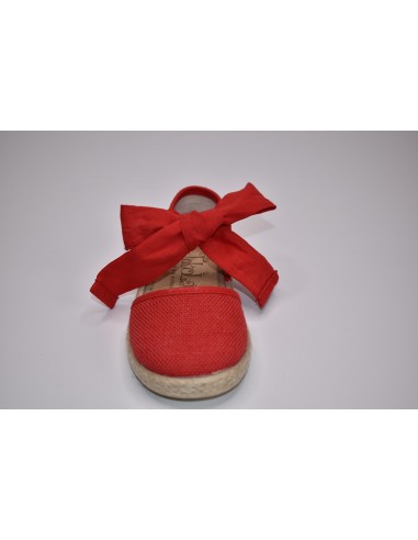 VALENCIANA NIÑA LINO LAZADA ROJO 2116-09R