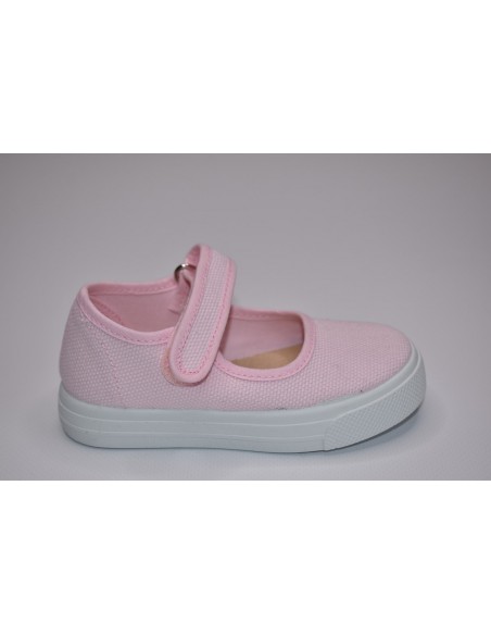 MERCEDITA NIÑA VELCRO GRANITO ROSA 3101-15 ROS