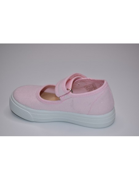 MERCEDITA NIÑA VELCRO GRANITO ROSA 3101-15 ROS