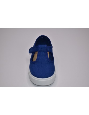 PEPITO NIÑO VELCRO LONA GRANITO AZUL 3105-15A