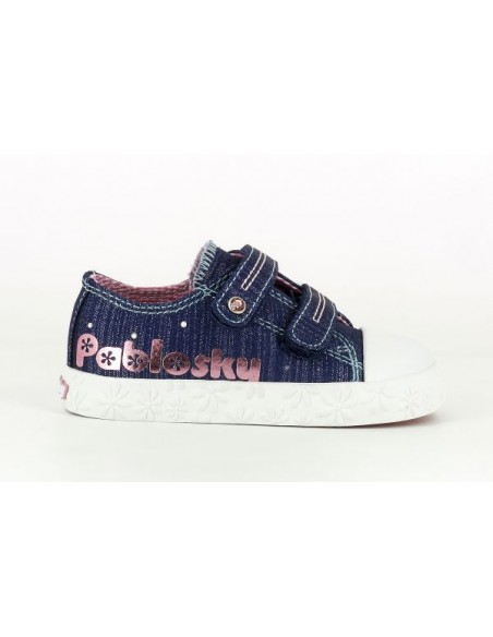 ZAPATILLAS LONAS NIÑA PABLOSKY CANVAS GLITTER 961620