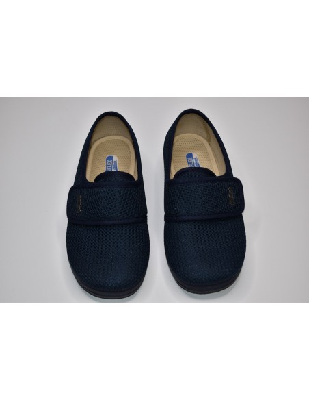 ZAPATILLA DEVALVERDE FARMAFLEX MUJER ANCHO ESPECIAL  VELCRO