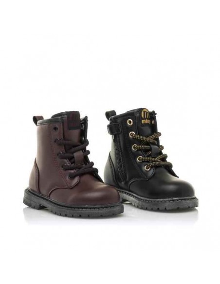 BOTIN MILITAR NIÑA MUSTANG KIDS 47713 NEGRO