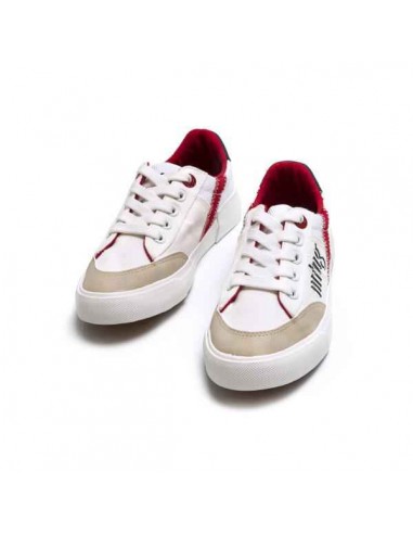 ZAPATILLA NIÑO MUSTANG LONA  CORDONES CASE...