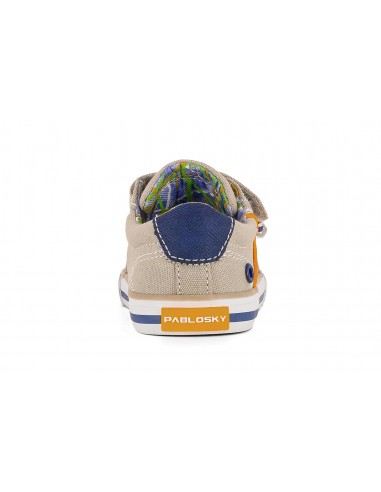 LONA NIÑO PABLOSKY VELCRO CANVAS CRISTAL 966450A