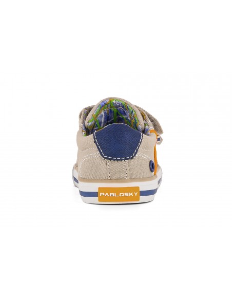 LONA NIÑO PABLOSKY VELCRO CANVAS CRISTAL 966450A