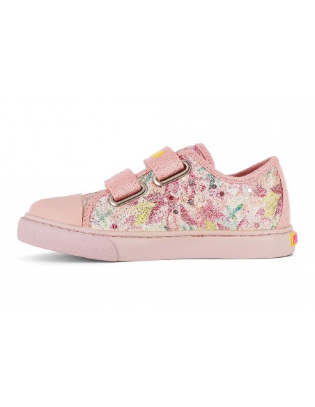 LONA NIÑA PABLOSKY VELCRO LINO ROSA GLITTER 968670C