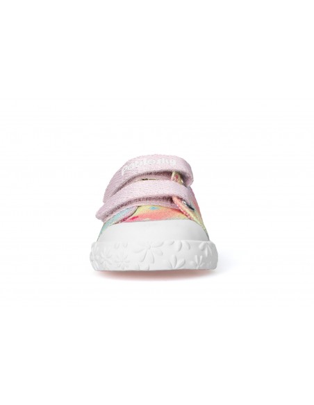 LONA NIÑA PABLOSKY VELCRO CANVAS PINK GLITTER 967270A