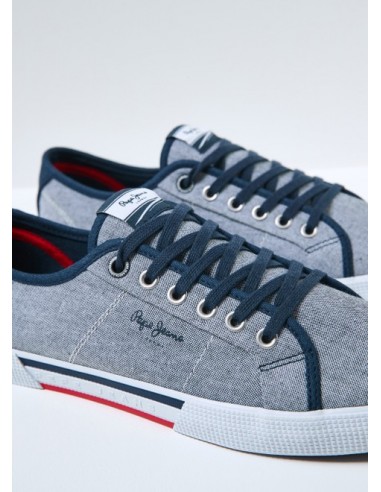 ZAPATILLA LONA PEPE JEANS BRADY MEN BASIC PSM30817