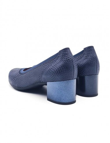 ZAPATO TACON MUJER PITILLOS 1412 MARINO