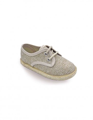 ALPARDEÑA NIÑO CORDONES BEIGE MICHU 8027