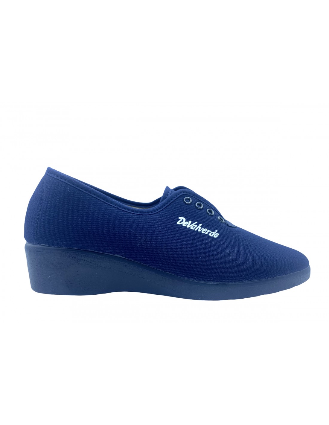 ZAPATILLA DEVALVERDE MUJER CORDONES 792 MARINO