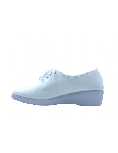 ZAPATILLA DEVALVERDE MUJER CORDONES 792 BLANCO