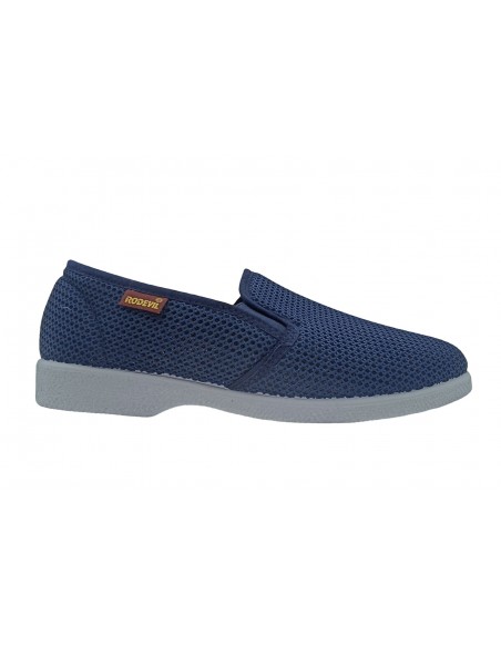 ZAPATILLA RODEVIL HOMBRE REJILLA FOAMIZADA MARINO 696
