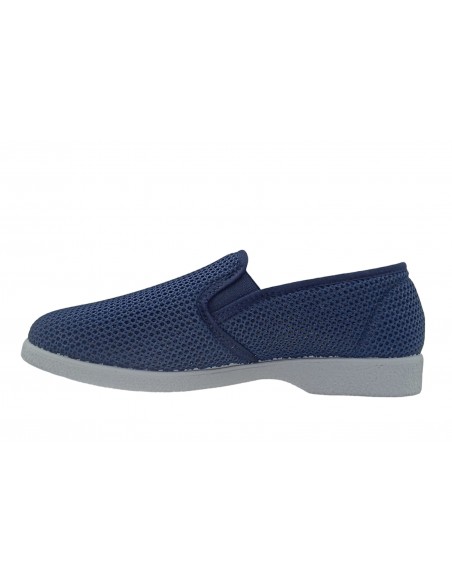ZAPATILLA RODEVIL HOMBRE REJILLA FOAMIZADA MARINO 696