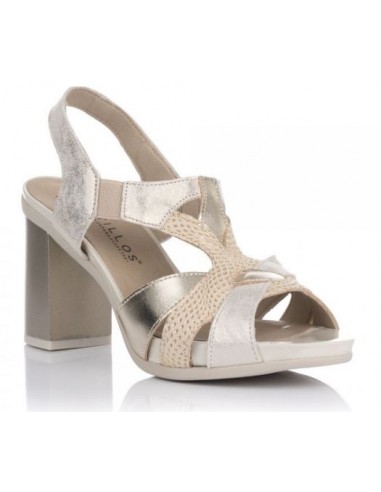 SANDALIA PITILLOS TACON MARLEY TWIST NUDE 1553