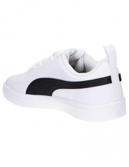 ZAPATILLA BLANCA TENIS UNISEX PUMA RICKIE JR 384311-03
