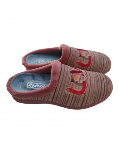 ZAPATILLA ESTAR POR CASA MUJER RODEVIL "LOVE" 5573