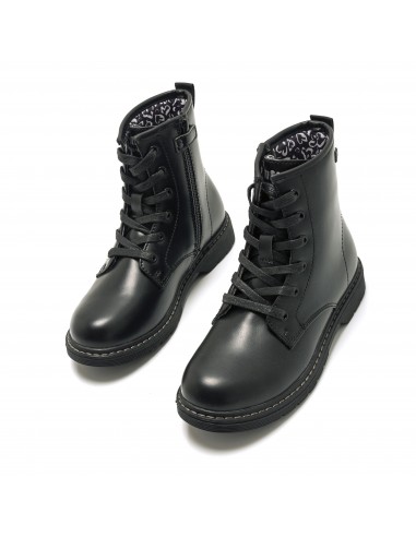 BOTIN MILITAR NIÑA MUSTANG KIDS SADE NEGRO 48092