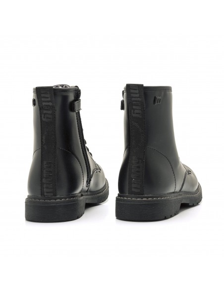 BOTIN MILITAR NIÑA MUSTANG KIDS SADE NEGRO 48092