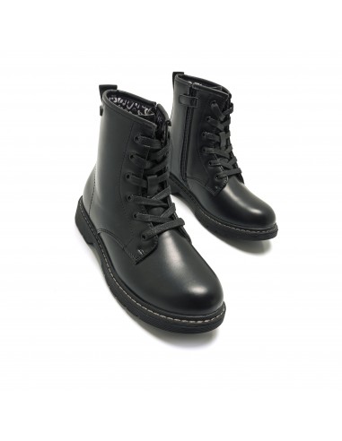 BOTIN MILITAR NIÑA MUSTANG KIDS SADE NEGRO 48092