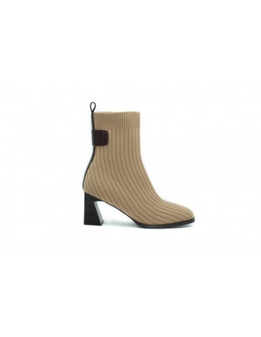 BOTIN TACON BAJO MUJER ROCK AWAY CANALE ELASTICO 84303 BEIGE