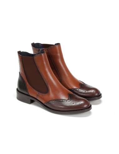 BOTIN MUJER PIEL DORKING TIERRA D8905
