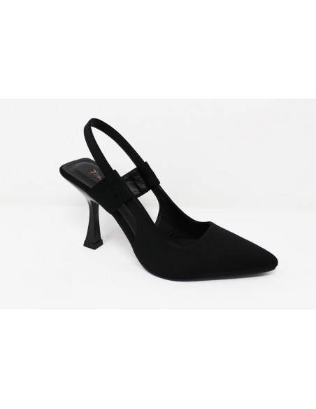 ZAPATO MUJER TACON NEGRO 3303