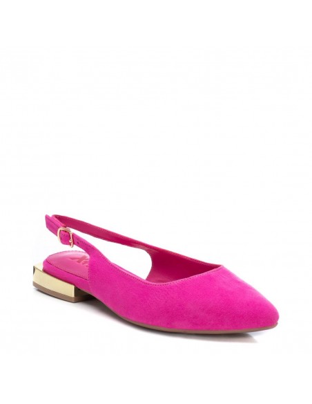 MANOLETINA DESTALONADA MUJER XTI PUNTA FINA 141065 FUCSIA