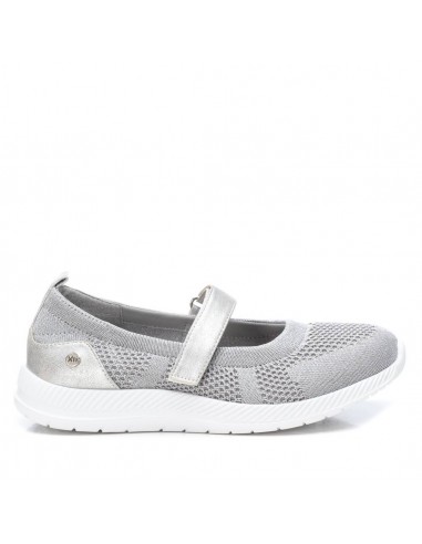 ZAPATO MUJER TEXTIL XTI VELCRO 141382 PLATA