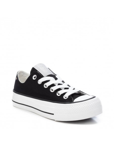 ZAPATILLA MUJER REFRESH LONA 170500 NEGRO