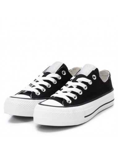 ZAPATILLA MUJER REFRESH LONA 170500 NEGRO