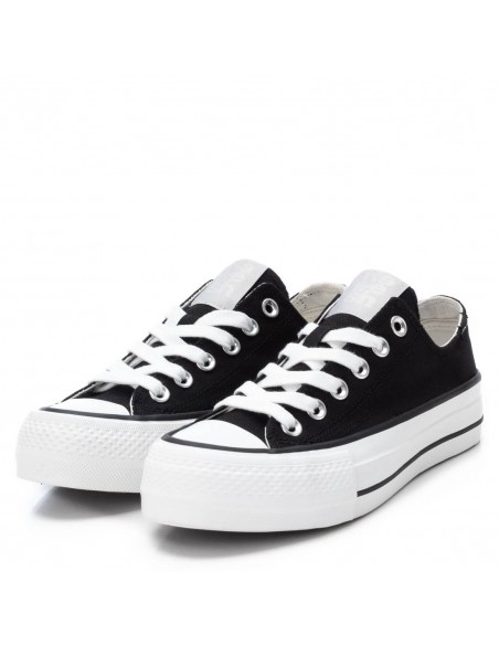 ZAPATILLA MUJER REFRESH LONA 170500 NEGRO