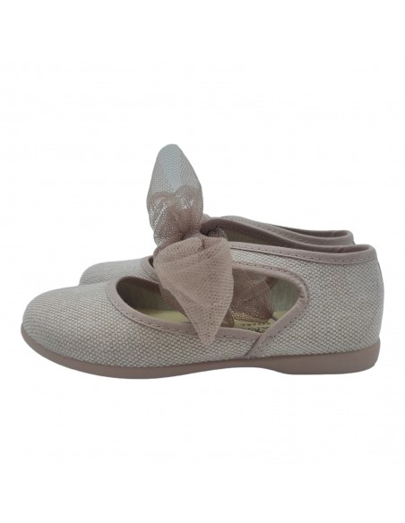 ZAPATO MERCEDITA LAZO TUL TOKOLATE 1220TL-42 ROSA