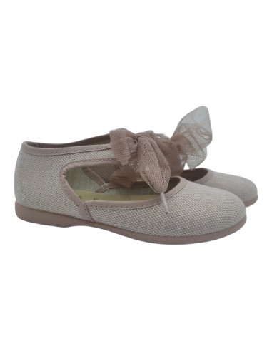 ZAPATO MERCEDITA LAZO TUL TOKOLATE 1220TL-42 ROSA