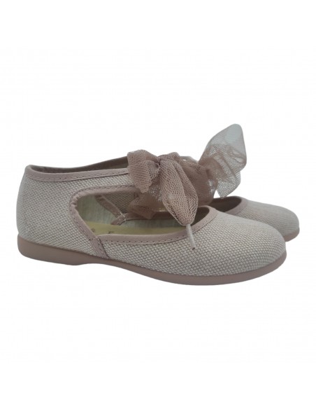ZAPATO MERCEDITA LAZO TUL TOKOLATE 1220TL-42 ROSA