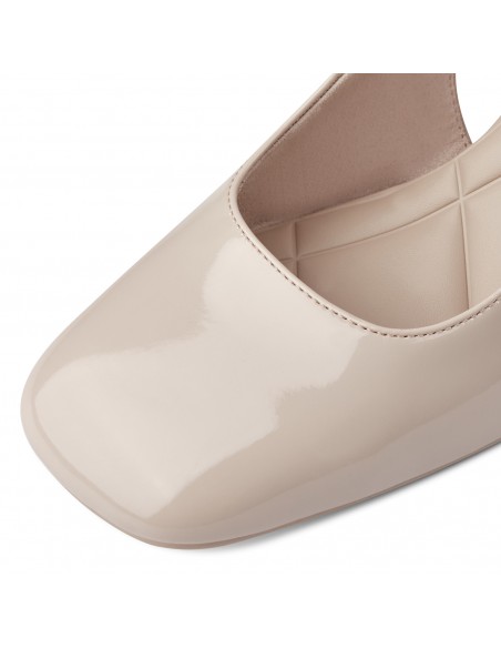 ZAPATO TACON TAMARIS CHAROL NUDE  26601NU