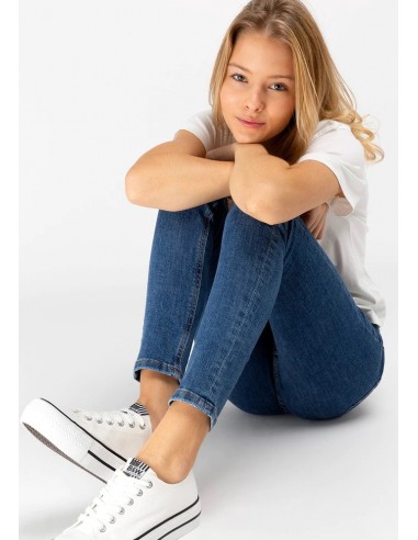 LONA NIÑA DOBLE SUELA B&W  NV552715 BLANCA