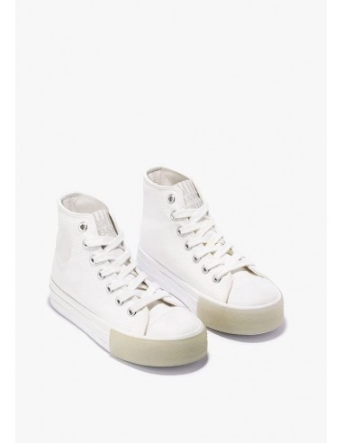 BOTA NIÑA LONA BLANCA B&W NV552746