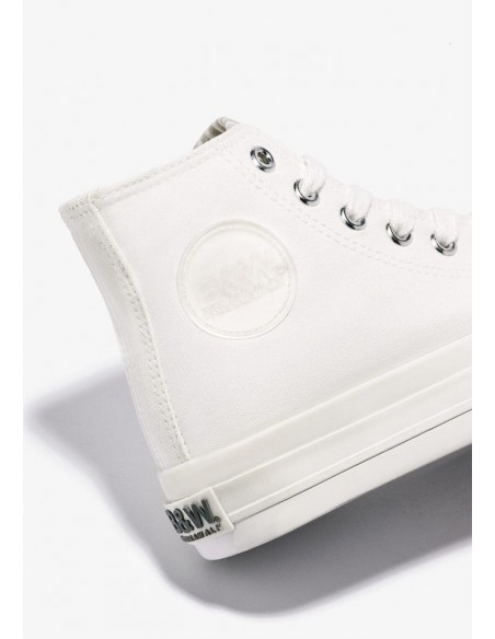 BOTA NIÑA LONA BLANCA B&W NV552746