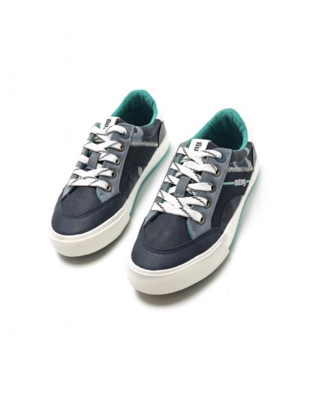 ZAPATILLA LONA NIÑO MUSTANG FIERCE MARINO 48750M