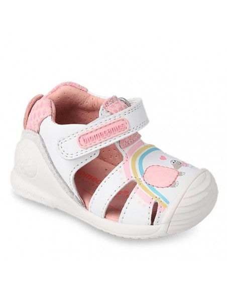 SANDALIA NIÑA BIOMECANICS SAUVAGE BLANCO 232107