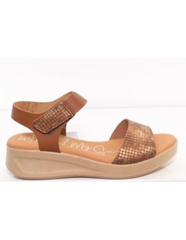 SANDALIAS MUJER PLANTILLA DE GEL CON VELCRO  5187 LRK SANDAL