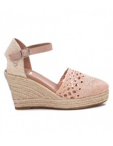 SANDALIAS CUÑAS ESPARTO MUJER XTI 140959 NUDE