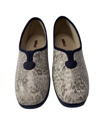 ZAPATILLA DEVALVERDE MUJER ELASTICO MARINO 767M