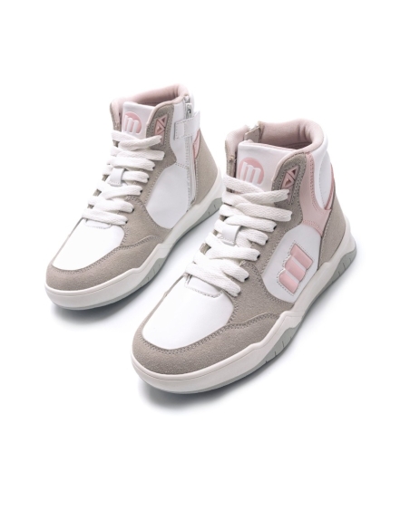 BOTA DEPORTIVA NIÑA MUSTANG 48816 BLANCO/ROSA