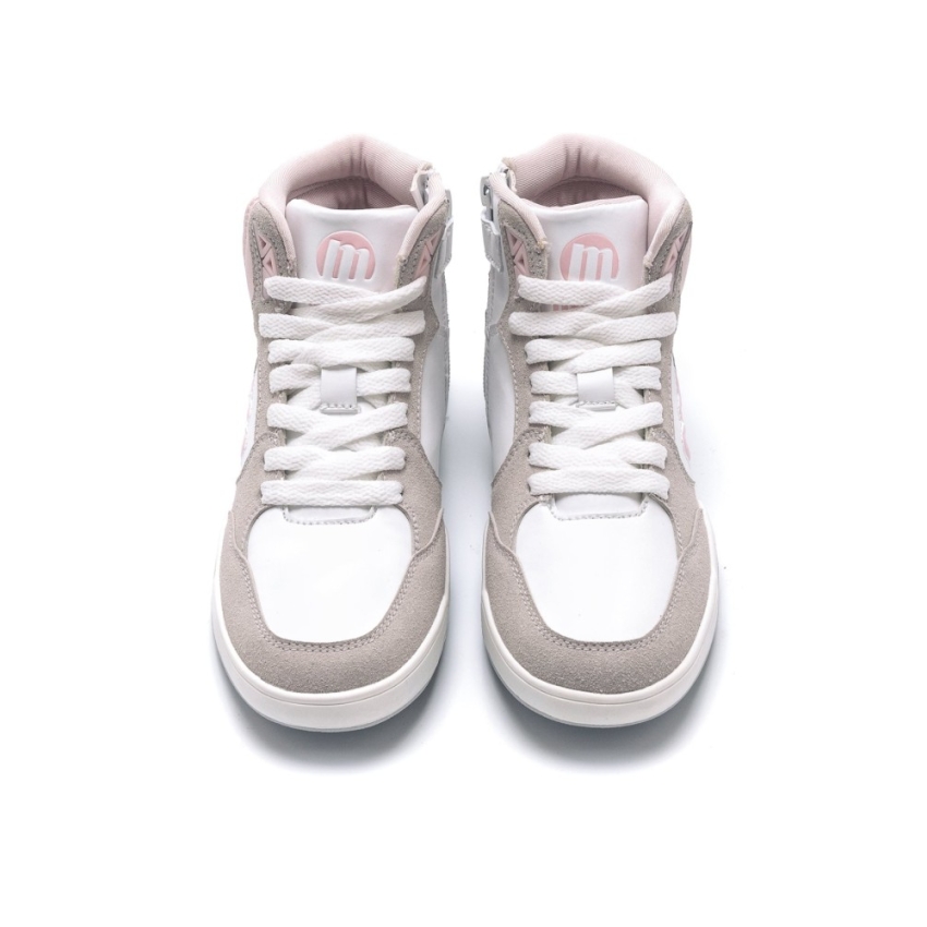 BOTA DEPORTIVA NIÑA MUSTANG 48816 BLANCO/ROSA